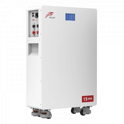 Літій-залізо-фосфатний акумулятор (LiFePo4) Ritar GE-W15KWH-51.2V
