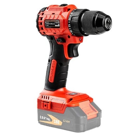 Шуруповерт аккумуляторный GTM DS18/50BL (каркас)