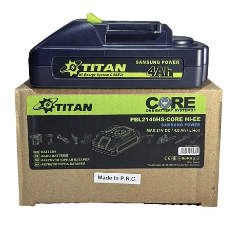 Аккумулятор TITAN PBL2140HS-CORE Hi-EE