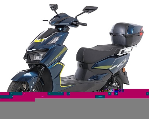Електроскутер Maxxter LEON (Blue) 2500 Вт, 65 км/год
