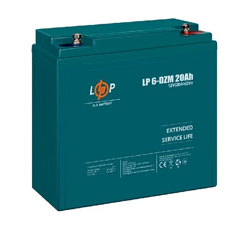 Аккумулятор для электроскутера LP 6-DZM-20 Ah