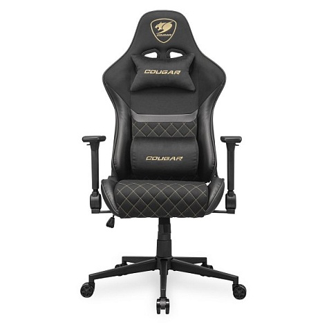 Кресло геймерское, текстильная ткань Cougar ARMOR ONE V2 GOLD F