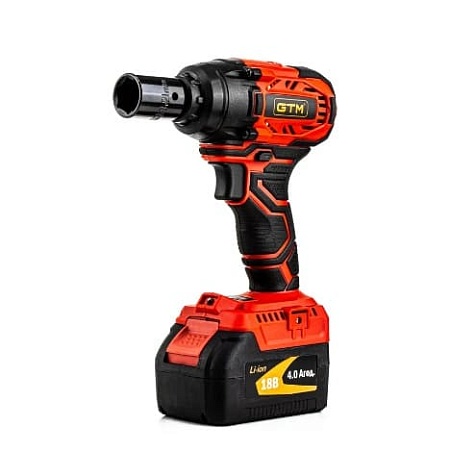 Гайковерт аккумуляторный GTM IWC18/320BL (каркас)
