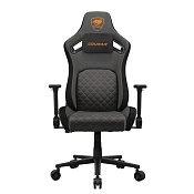 Кресло геймерское, дышащая ткань Cougar DEFENSOR GRAY F