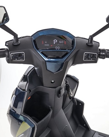 Електроскутер Maxxter LEON (Blue) 2500 Вт, 65 км/год