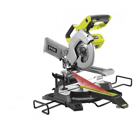 Пила торцевая Ryobi R18MS216-0