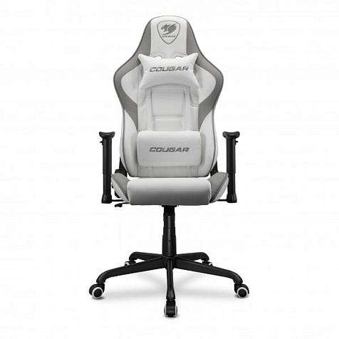 Кресло геймерское, дышащая экокожа Cougar Armor ELITE (White)