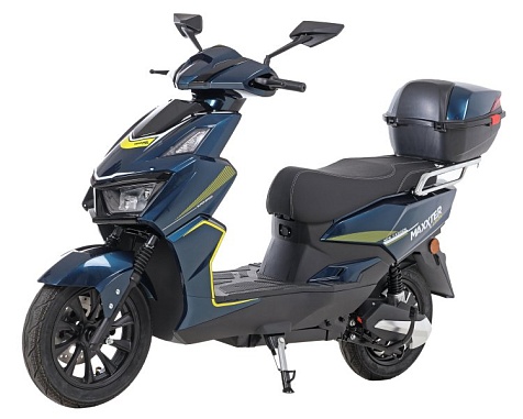 Електроскутер Maxxter LEON (Blue) 2500 Вт, 65 км/год