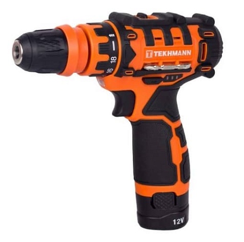 Шуруповерт аккумуляторный TEKHMANN TCD-12/2 DFR