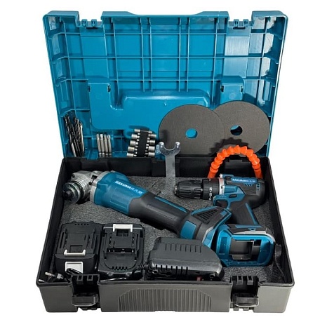 Набор аккумуляторных инструментов Sakuma BLUE CX2T