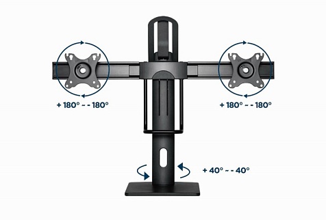 Кронштейн для монитора Gembird MS-D2-01