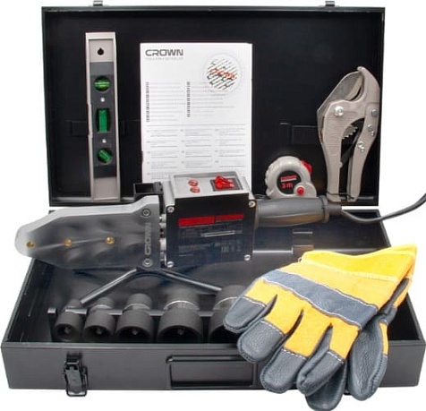 Паяльник для пластиковых труб CROWN CT19029 MC (410034)