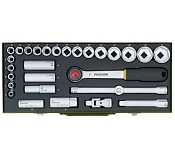 Набор торцевых головок с трещеткой 1/2" PROXXON (23000)