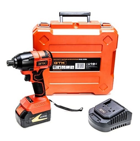 Гайковерт аккумуляторный GTM IS18/320BL