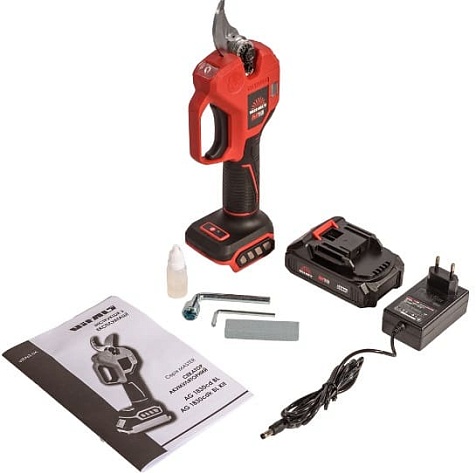 Секатор аккумуляторный Vitals Master AG 1830cdk BL Kit