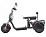 Электроскутер трехколесный Maxxter TRIKE 2.0 (Black) 2000 Вт