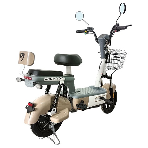 Электровелосипед SPARK VOLT 14 48V/400W/12Ah (Beige)