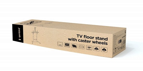 Напольная подставка для телевизора Gembird TVS-100T-03