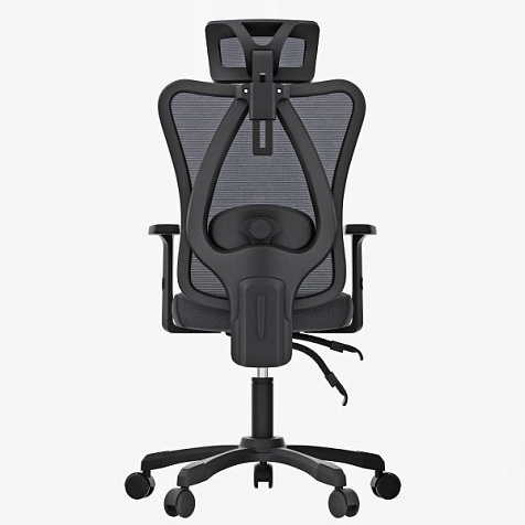 Кресло офисное, дышащий текстиль Maxxter OC-ONYX