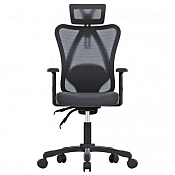 Кресло офисное, дышащий текстиль Maxxter OC-ONYX