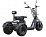 Электроскутер трехколесный Maxxter TRIKE 2.0 (Black)