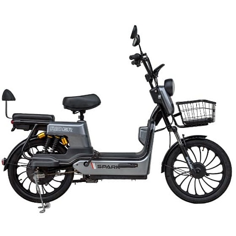 Электровелосипед SPARK RIDER 14" 48V/500W/20Ah grey