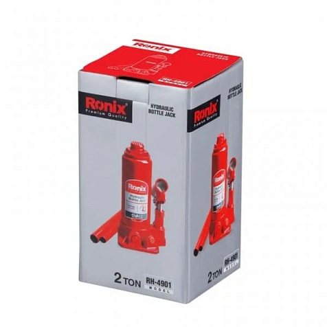 Домкрат гидравлический бутылочный Ronix RH-4901 (2т)