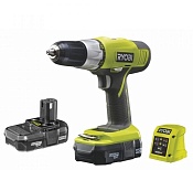 Шурупокрут акумуляторний Ryobi R18DDP-LL13G