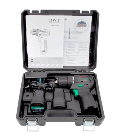 Шуруповерт аккумуляторный DWT ABSP-14.4 DN-2 BMC