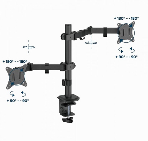 Кронштейн для монітора Gembird MA-D2-03
