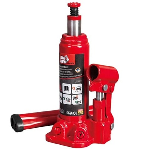 Домкрат гидравлический бутылочный GTM Т90204 (2т)