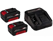 Аккумулятор + зарядное Einhell Power-X-Change Starter Kit 18V 2х3A/h (4512098)