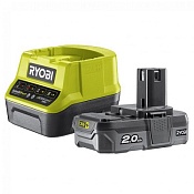 Акумулятор + зарядне Ryobi RC18120-120 2А ONE+