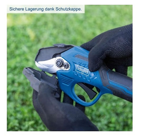 Секатор аккумуляторный Scheppach BC-PRS28-X Set S