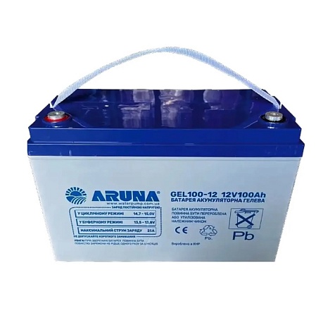 Гелиевый аккумулятор ARUNA GEL100-12