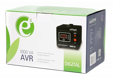 Стабилизатор напряжения EnerGenie EG-AVR-D1000-01