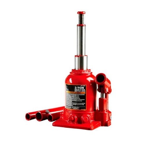 Домкрат гидравлический бутылочный GTM TF0202 (2т)