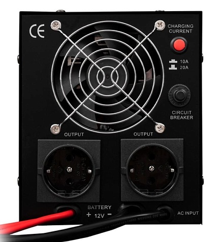 Источник бесперебойного питания (Инвертор) LPY-PSW-1000VA 10A/20A 12V