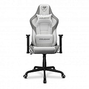 Кресло геймерское, дышащая экокожа Cougar Armor ELITE (White)