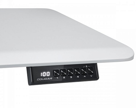 Игровой стол с регулировкой высоты Cougar Royal 120 Mossa (White)