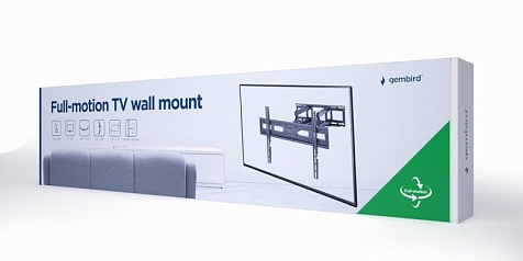 Настенный поворотный кронштейн для телевизора Gembird WM-80ST-03