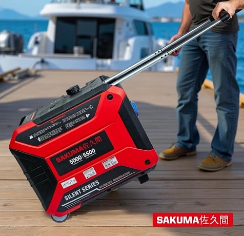 Генератор инверторный Sakuma SG6500iS