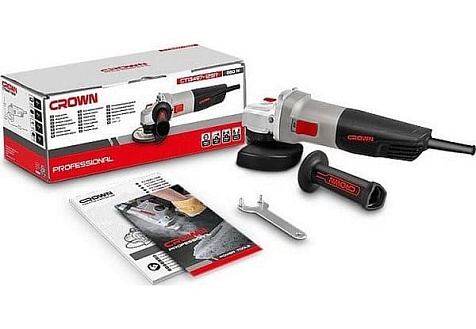 Кутова шліфмашина (Болгарка) CROWN CT13497-125R (301047)