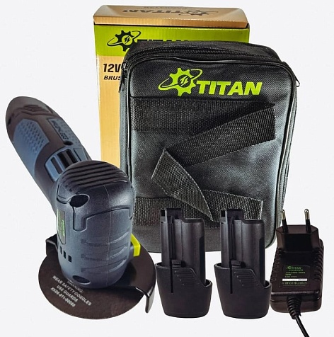 Кутова акумуляторна безщіткова ШМ Титан PAG0312B