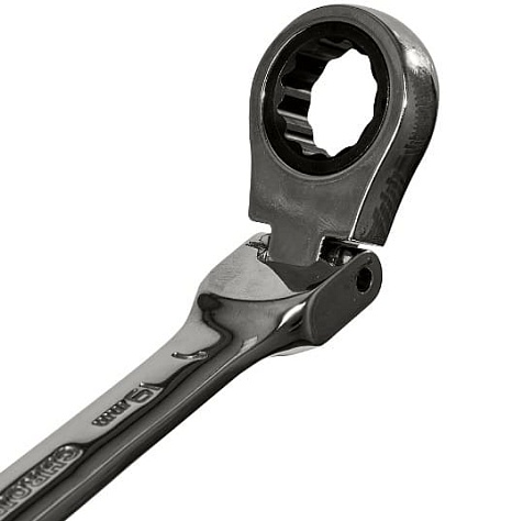 Набор ключей гаечных комбинированных храповых гибких Vitals Master 8-19 мм (186655)