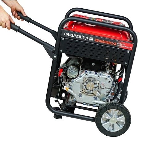 Генератор инверторный дизельный Sakuma SD10000iE1/3