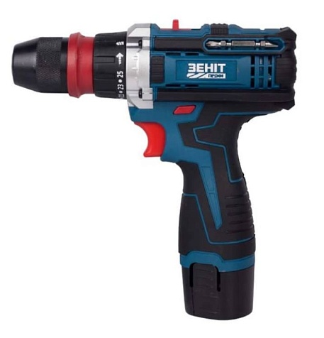 Шуруповерт аккумуляторный Зенит ЗПША-12/20 DFR профи