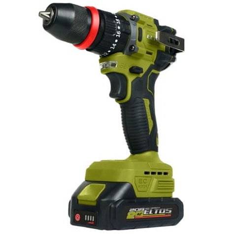 Шуруповерт аккумуляторный ударный ELTOS ДА-20/13 UBL/DFR