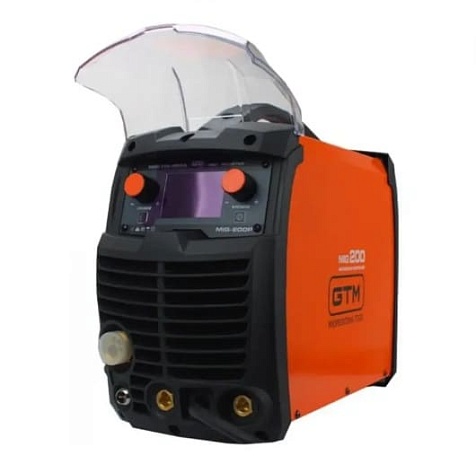 Сварочный инверторный полуавтомат GTM MIG-200ES LCD