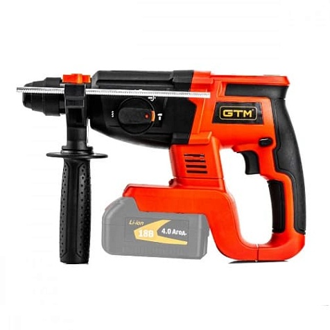 Перфоратор аккумуляторный GTM RHC18/26BL (каркас)
